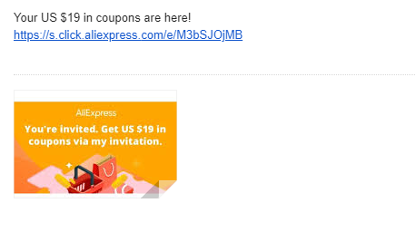 aliexpress new user coupon $4